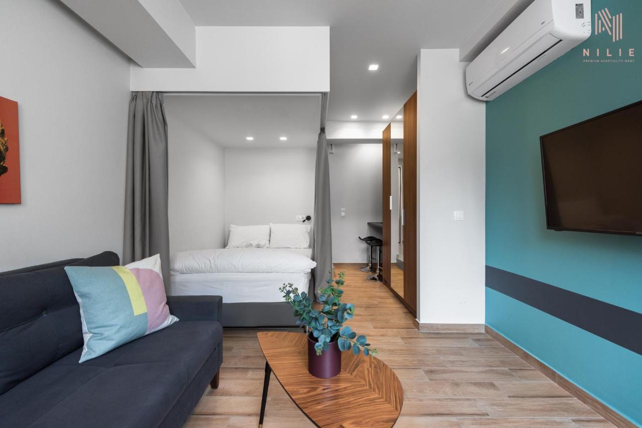Big Apple Sts, Nilie Hospitality Mgmt Apartment Thessaloníki Luaran gambar