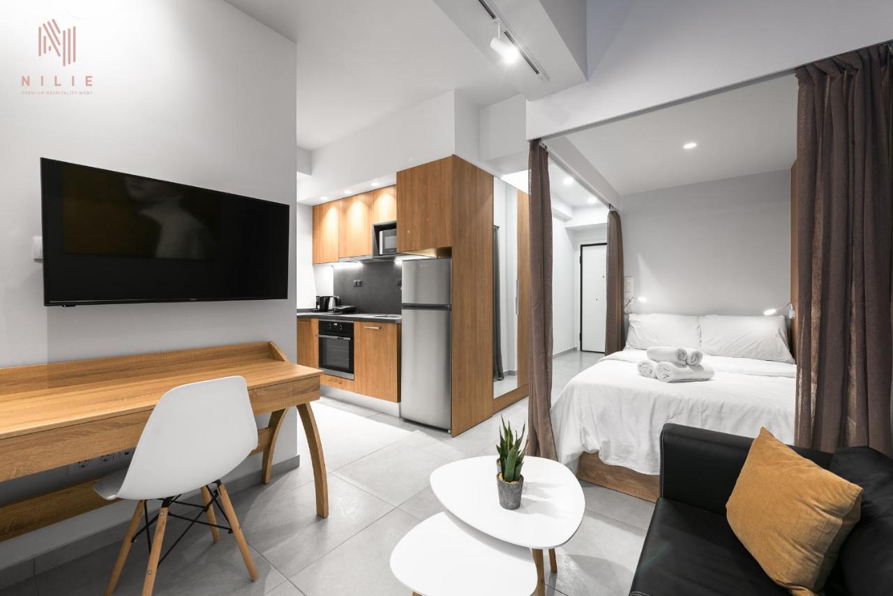 Big Apple Sts, Nilie Hospitality Mgmt Apartment Thessaloníki Luaran gambar