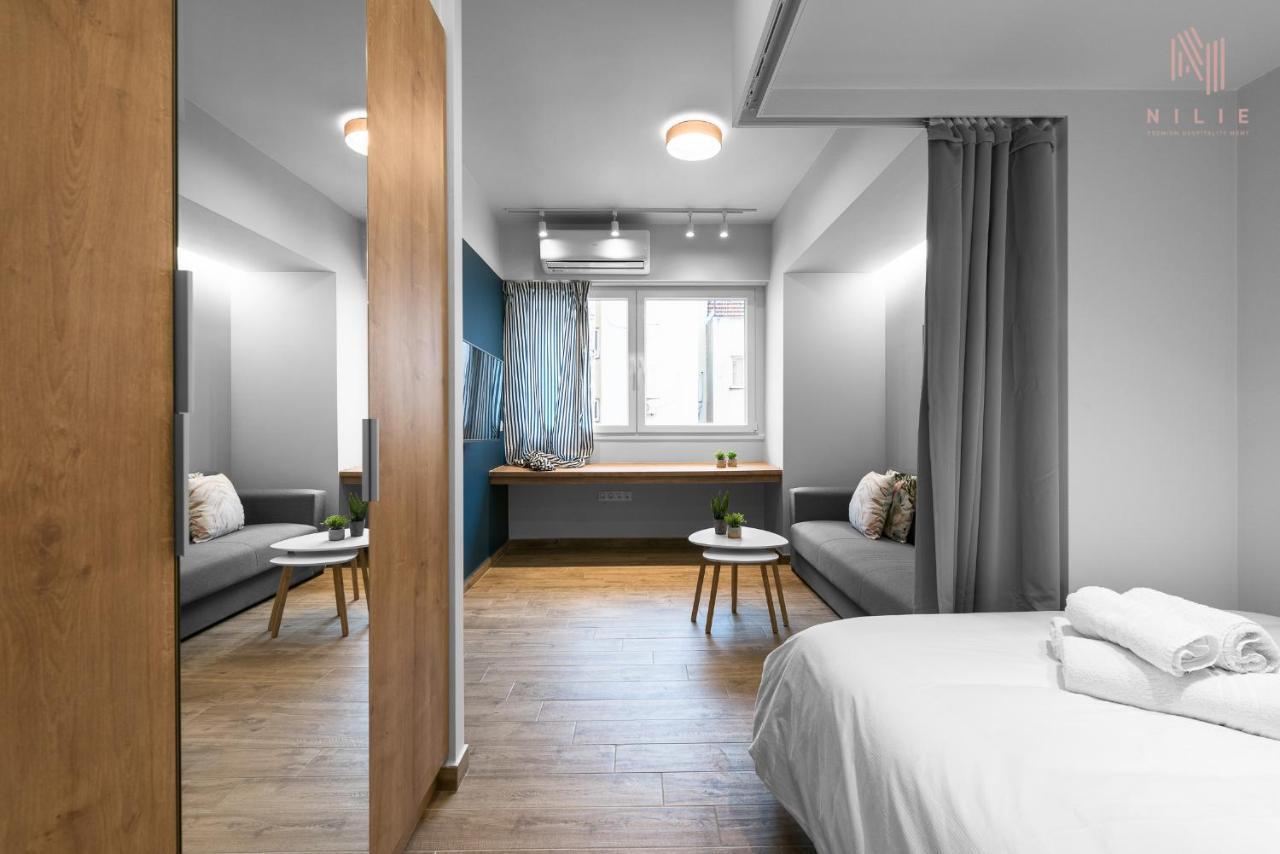 Big Apple Sts, Nilie Hospitality Mgmt Apartment Thessaloníki Luaran gambar