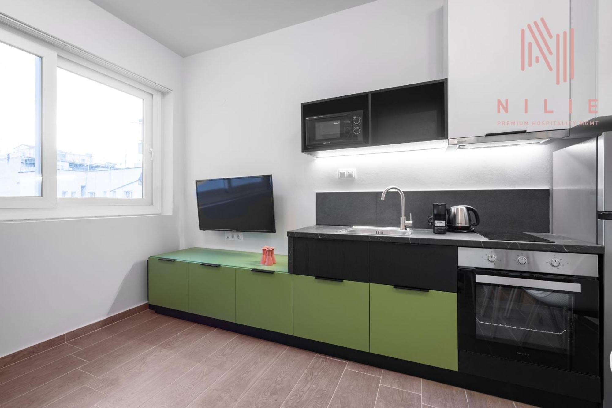 Big Apple Sts, Nilie Hospitality Mgmt Apartment Thessaloníki Luaran gambar
